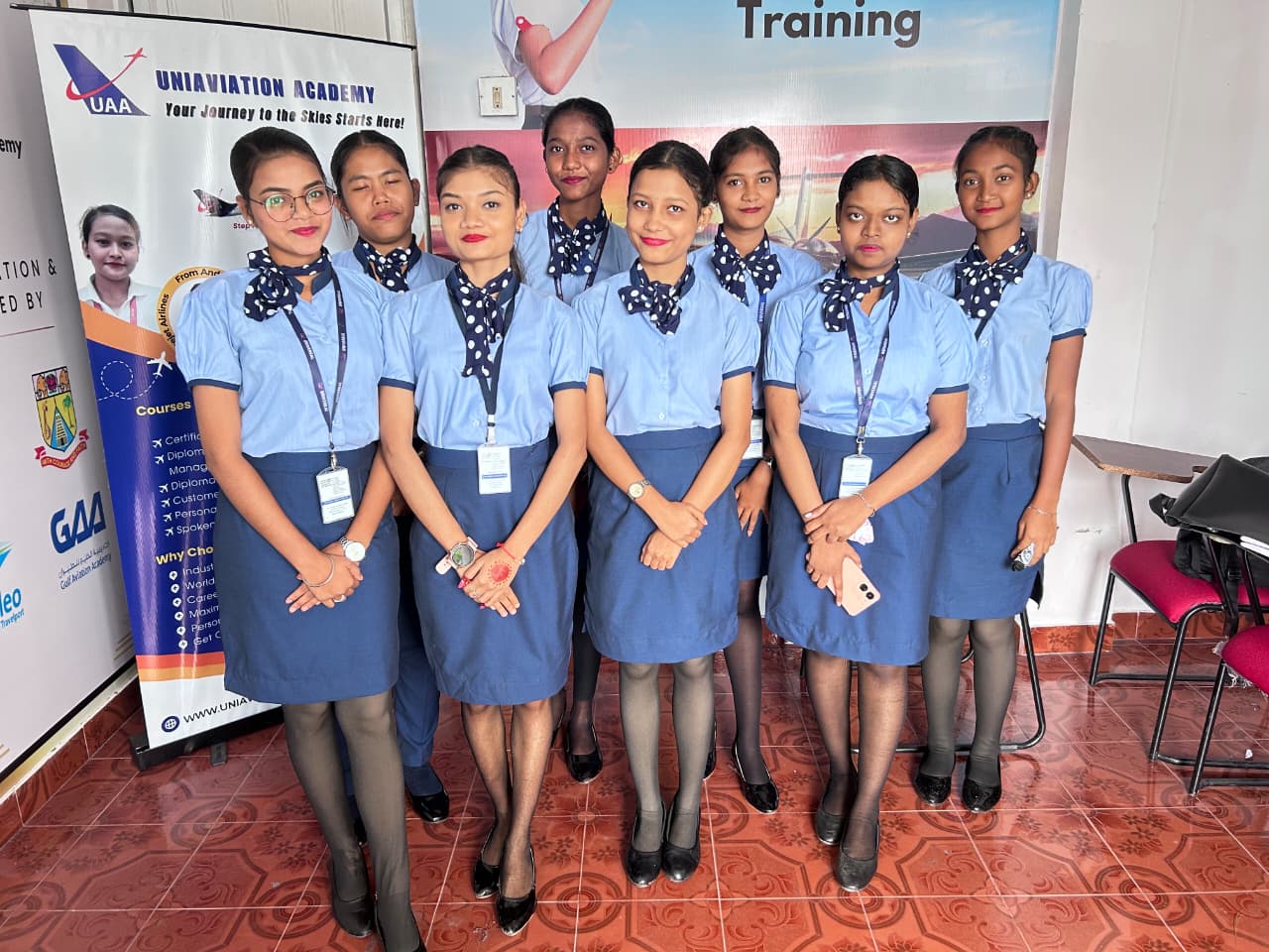 UniAviation Academy students